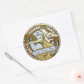 Buchzeichen Runder Aufkleber (Umschlag)