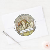 Buchzeichen Runder Aufkleber (Umschlag)