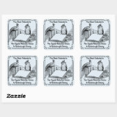 Buchzeichen Sticker Library Freiwillige. Schulname (Blatt)