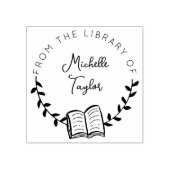 Buchzirkel aus der Bibliothek Gummistempel (Prägung)