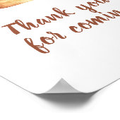 Bucinnamon Babydusche Danke Poster (Ecke)