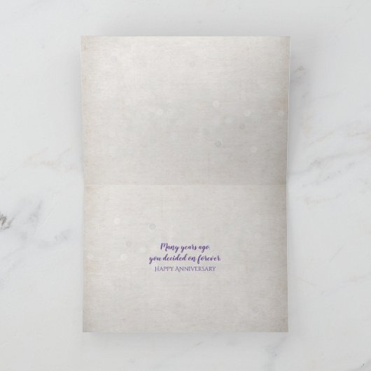 buck and do with heart on tree karte (Innenseite)