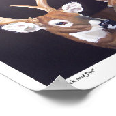 Buck and Doe Deer Poster (Ecke)