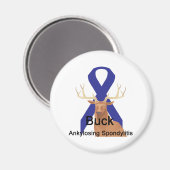 Buck Ankylosing Spondylitis Magnet (Vorderseite/Rückseite)