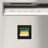 Buck Around Oregon Map Funny Wildlife Adventure Vi Magnet (In Situ (Geschirrspüler))