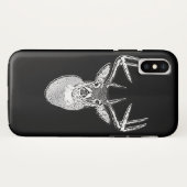Buck auf Schwarz-weißem Schwanz Hirsch Case-Mate iPhone Hülle (Rückseite (Horizontal))