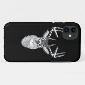 Buck auf Schwarz-weißen Schwanz Deer Case-Mate iPhone Hülle (Rückseite (Horizontal))