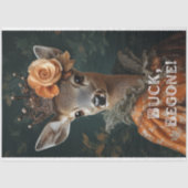 Buck Begone Sassy Deer Decoupage Seidenpapier (Vorderseite)