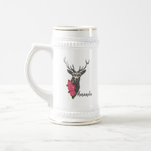 Buck & Buds BOHO Deer Bierglas