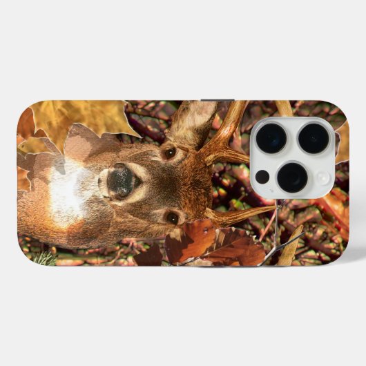 Buck Camouflage White Schwanz Deer Deco Case-Mate iPhone Hülle (Rückseite (Horizontal))