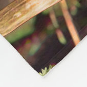 Buck Camouflage White Schwanz Deer Fleecedecke (Ecke)