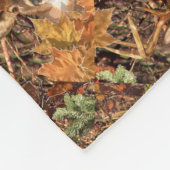 Buck Camouflage White Tail Deer Fleecedecke (Ecke)