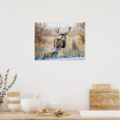 Buck Couple | Mule Deer Poster (Küche)