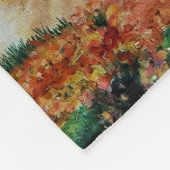 Buck Deer and Doe im Herbstwald/extravagantes Desi Fleecedecke (Ecke)