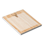 Buck Deer Head Holz Grain Style Dekoration Notizblock (angewinkelt)