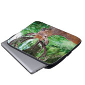 Buck Deer Laptop Sleeve (Vorne Knopf)