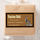 Buck Deer on Brown Canning (Insitu)