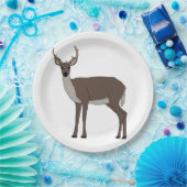 Buck Deer Pappteller (Party)