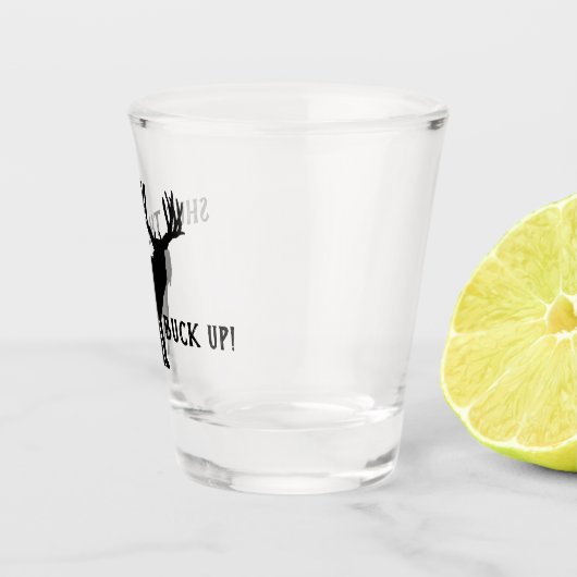 Buck Deer Silhouette Schnapsglas (Rechts)
