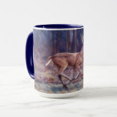 Buck Deer Wild Animal Art Tasse Cup (Vorderseite Links)
