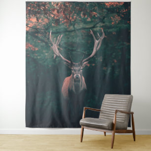 Buck Deer Wild Animal Wandteppich