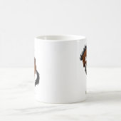 Buck dich! Funny Bay Horse Kaffeetasse (Mittel)