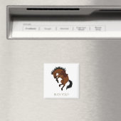 Buck dich! Funny Bay Horse Magnet (In Situ (Geschirrspüler))