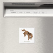 Buck dich! Funny Brown Horse Magnet (In Situ (Geschirrspüler))