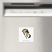 Buck dich! Funny Buckskin Horse Magnet (In Situ (Geschirrspüler))