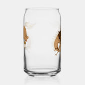 Buck dich! Funny Palomino Pferd Dosenglas (Links)