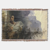 Buck & Doe Dee in Forest Art Decke (Vorderseite)