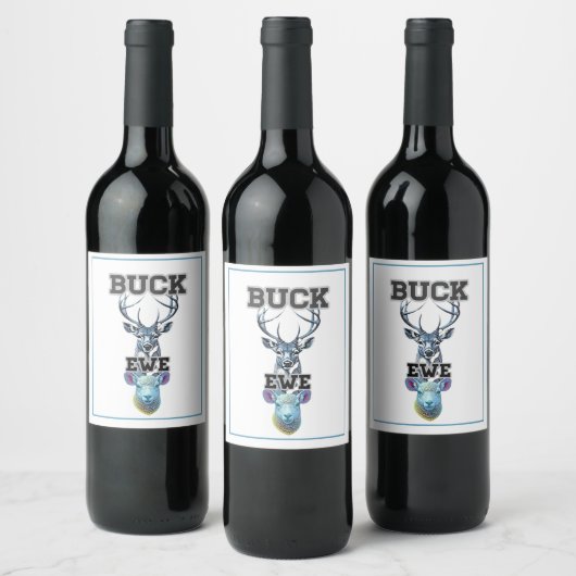 BUCK EWE  WEINETIKETT (Flaschen)