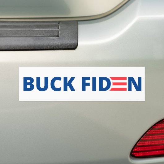 Buck Fiden Autoaufkleber (Auf Auto)