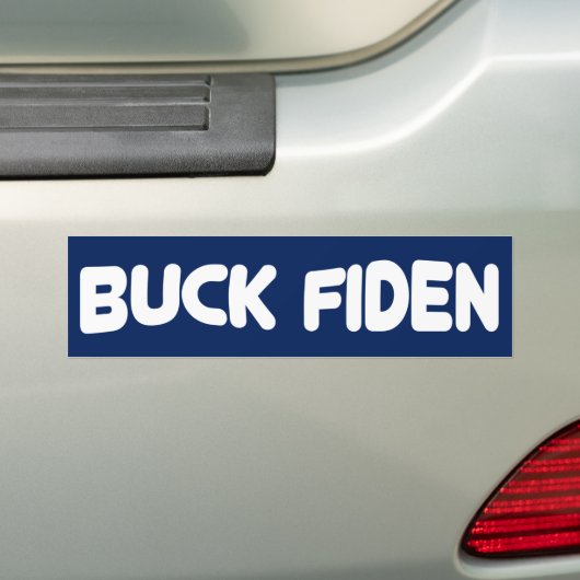 Buck Fiden Autoaufkleber (Auf Auto)