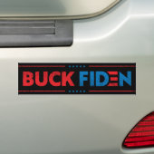 Buck Fiden lustig gegen Biden pro Trump Autoaufkleber (Auf Auto)