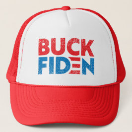 Buck Fiden lustig gegen Biden pro Trump Truckerkappe