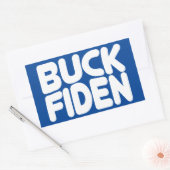 Buck Fiden Rechteckiger Aufkleber (Umschlag)