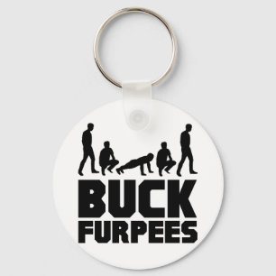 Buck Furpees — Burpees-Fitness Schlüsselanhänger