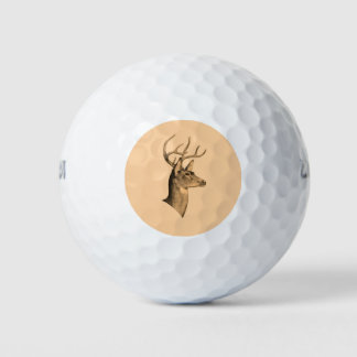 Buck Head Burlywood Golf Balls Golfball