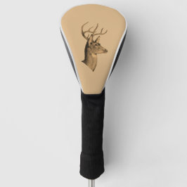 Buck Head Burlywood Golf Head Cover Headcover
