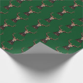 Buck Head Geschenkpapier (Ecke)