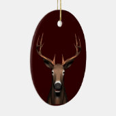 Buck Head Keramik Ornament (Rechts)