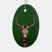 Buck Head Keramikornament (Links)
