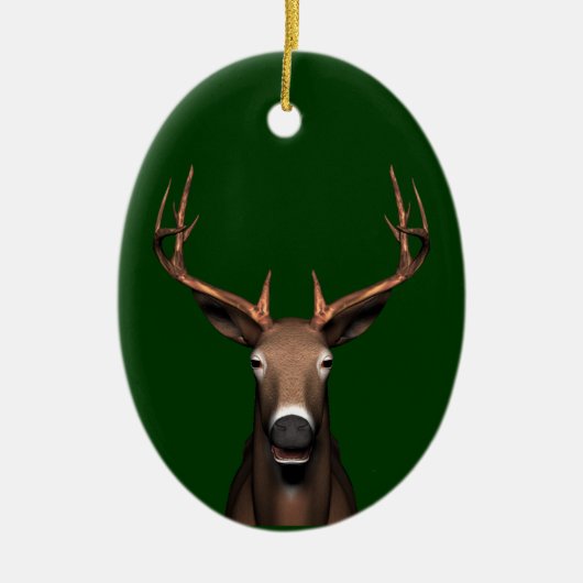 Buck Head Keramikornament (Vorne)