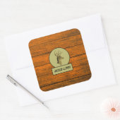 Buck Head Wood Grain Stickers (Umschlag)