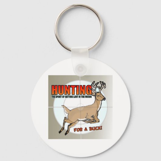 Buck Hunting Schlüsselanhänger (Vorderseite)