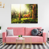 Buck Leinwanddruck (Insitu (Wohnzimmer))