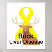 Buck Liver Disease Poster (Vorne)