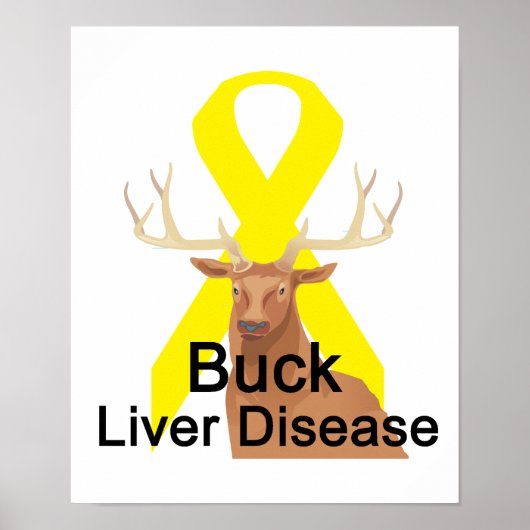 Buck Liver Disease Poster (Vorne)