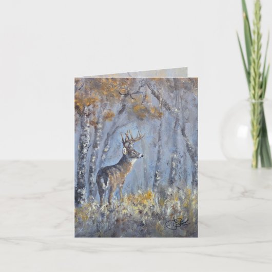 Buck Meadow Gelegenheits- / Feiertagskarte (Vorderseite)